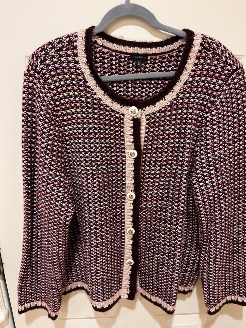 Talbots Knit Plus Size Cardigan/Jacket